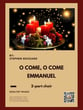 O Come, O Come, Emmanuel Two-Part Mixed choral sheet music cover